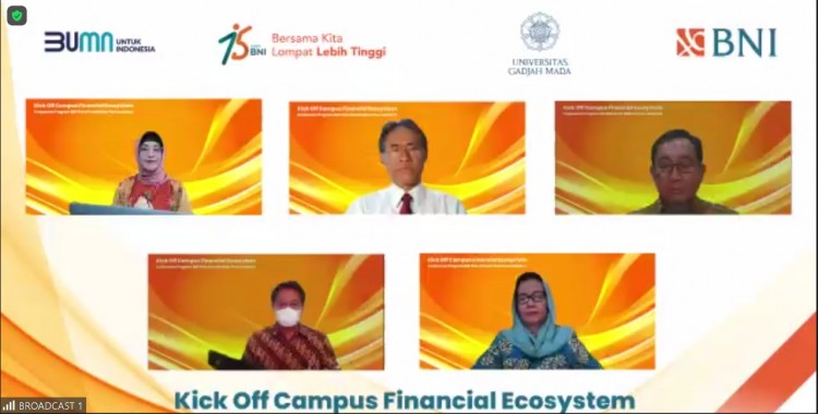 UGM Jadi Kampus Pertama Percontohan Penerapan Ekosistem Finansial
