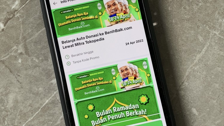 Kampanye Ramadan Berlipat Nikmat, Tokopedia Inisiasi Program Belanja Otomatis Donasi