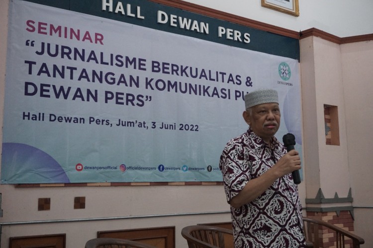 Ketua Dewan Pers Azyumardi Azra Berpulang