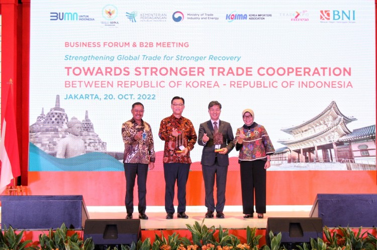 Trade Expo Indonesia (TEI) 2022, UMKM BNI Xpora dengan Buyer Republik Korea