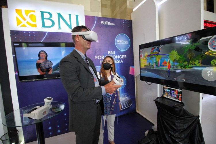 BNI Hadir dengan Teknologi Imersif Metaverse, Sebagai Salah Satu Media Literasi Perbankan Digital di Indonesia Pada Event KTT G20