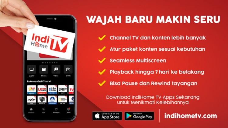 Usee TV Go Ubah Nama Jadi IndiHome TV, Hiburan Jadi Lebih Seru