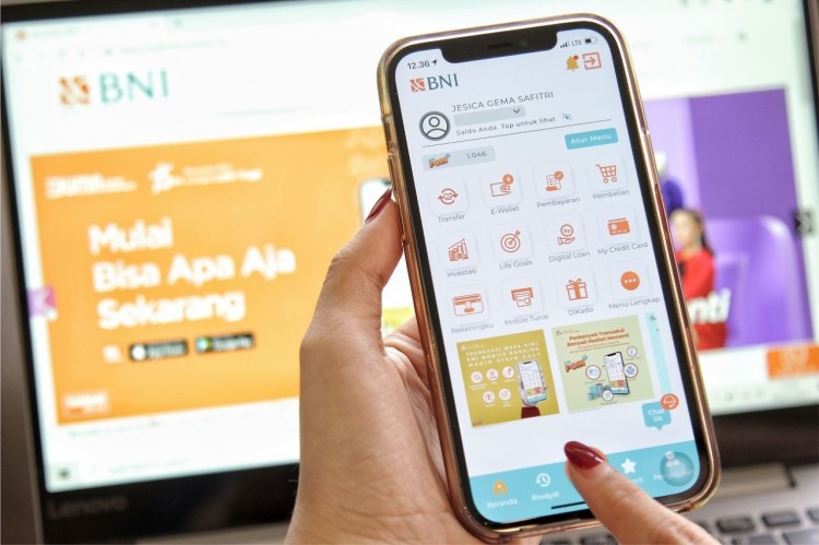 Transaksi BNI Mobile Banking Melesat 56% di April 2023