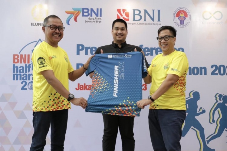 BNI dan Ikatan Alumni UI Komitmen Dukung BNI UI Half Marathon 2023