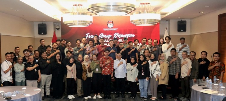 KPU dan Jurnalis Menyuarakan Informasi Akurat Pemilu 2024
