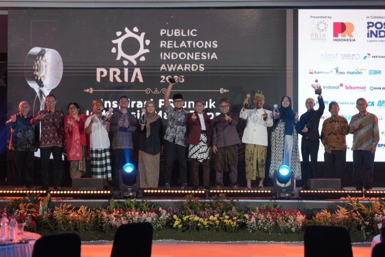 Puncak Satu Dekade PRIA 2025 Digelar di Bandung, Enam Institusi Raih Platinum
