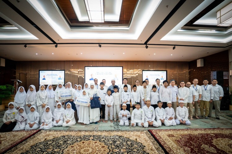 Rayakan Kehangatan Ramadan, Bank Mandiri Gelar Buka Puasa dan Santunan untuk 350 Anak Yatim