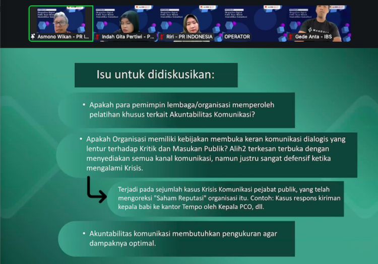 Menjaga Reputasi dengan Akuntabilitas Komunikasi
