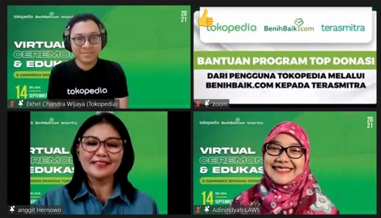 Tokopedia dan BenihBaik.com Salurkan Donasi Dukung Ecopreneur Lokal