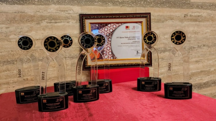 Borong 8 Penghargaan, BRI BUMN Terbaik dalam PRIA 2022