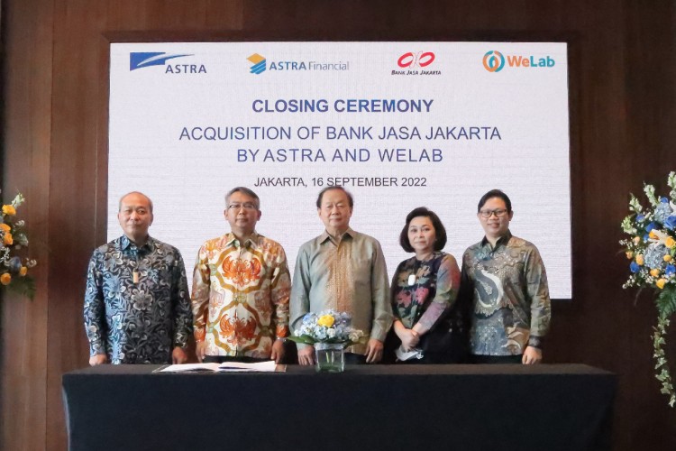 Astra dan WeLab Resmi Akuisis Bank Jasa Jakarta (BJJ)