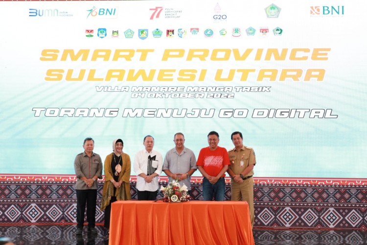 BNI dan BSG Perluas Ekosistem Smart Province Sulawesi Utara 