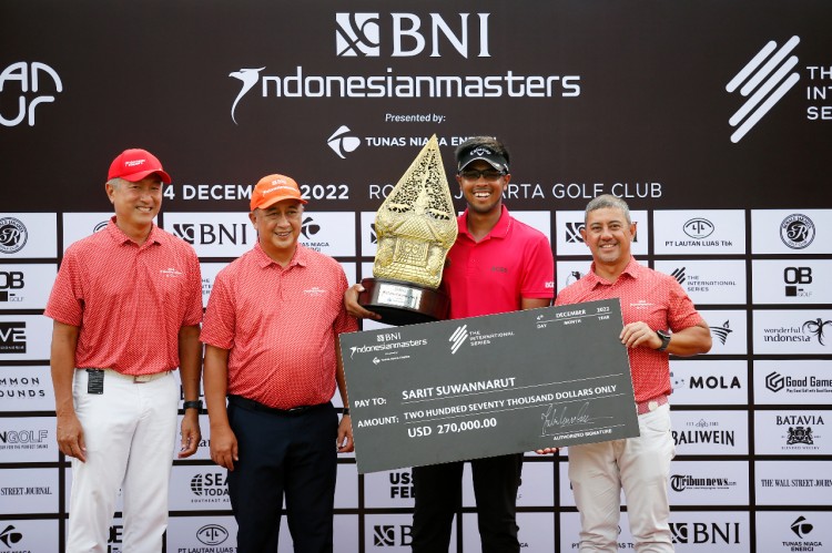 Suwannarut Juara BNI Indonesian Masters 2022 Presented by TNE, BNI Beri Apresiasi