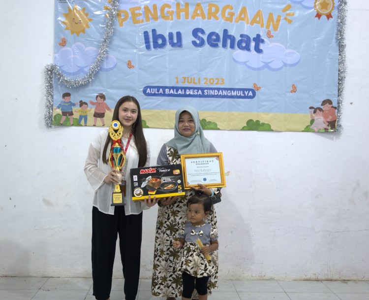 Cegah Stunting, Mahasiswa LSPR Institute Rangkul Para Ibu di Bekasi