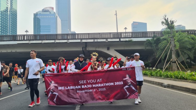 Libatkan Media Jelang IFG Labuan Bajo Marathon 2023